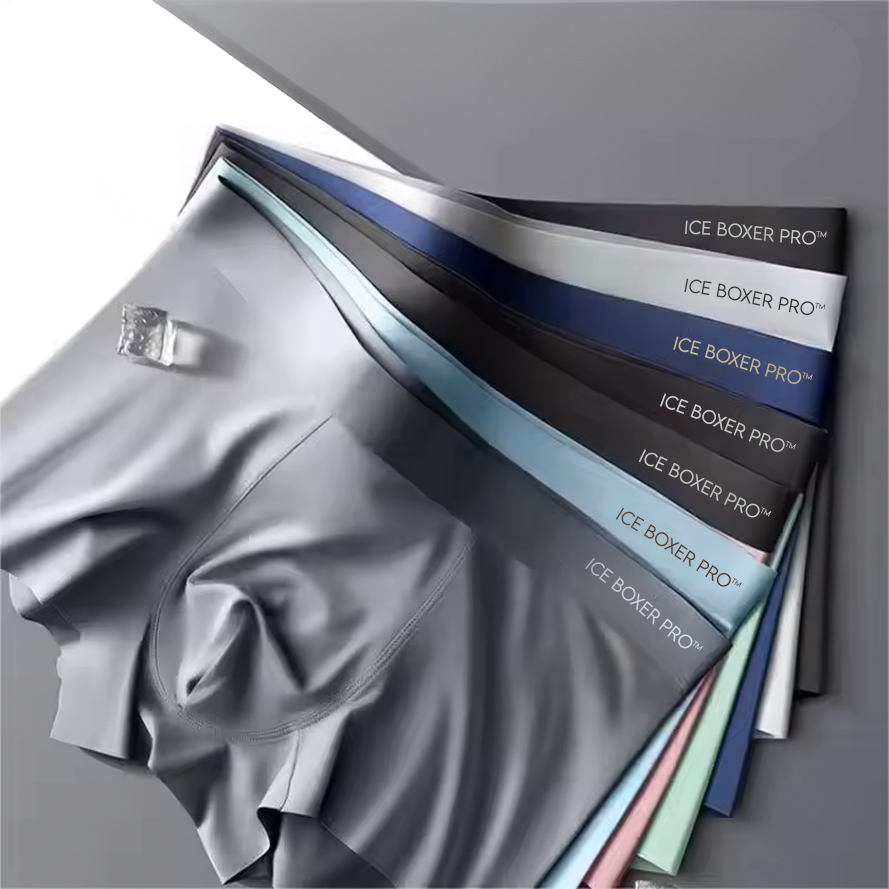 Ice Boxer Pro - Cuecas Premium Respiráveis - (COMPRE 5, LEVE 10)