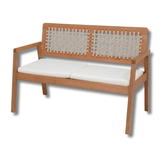 Sofá de 2 Lugares Jasmim + Poltrona de Jardim Jasmim