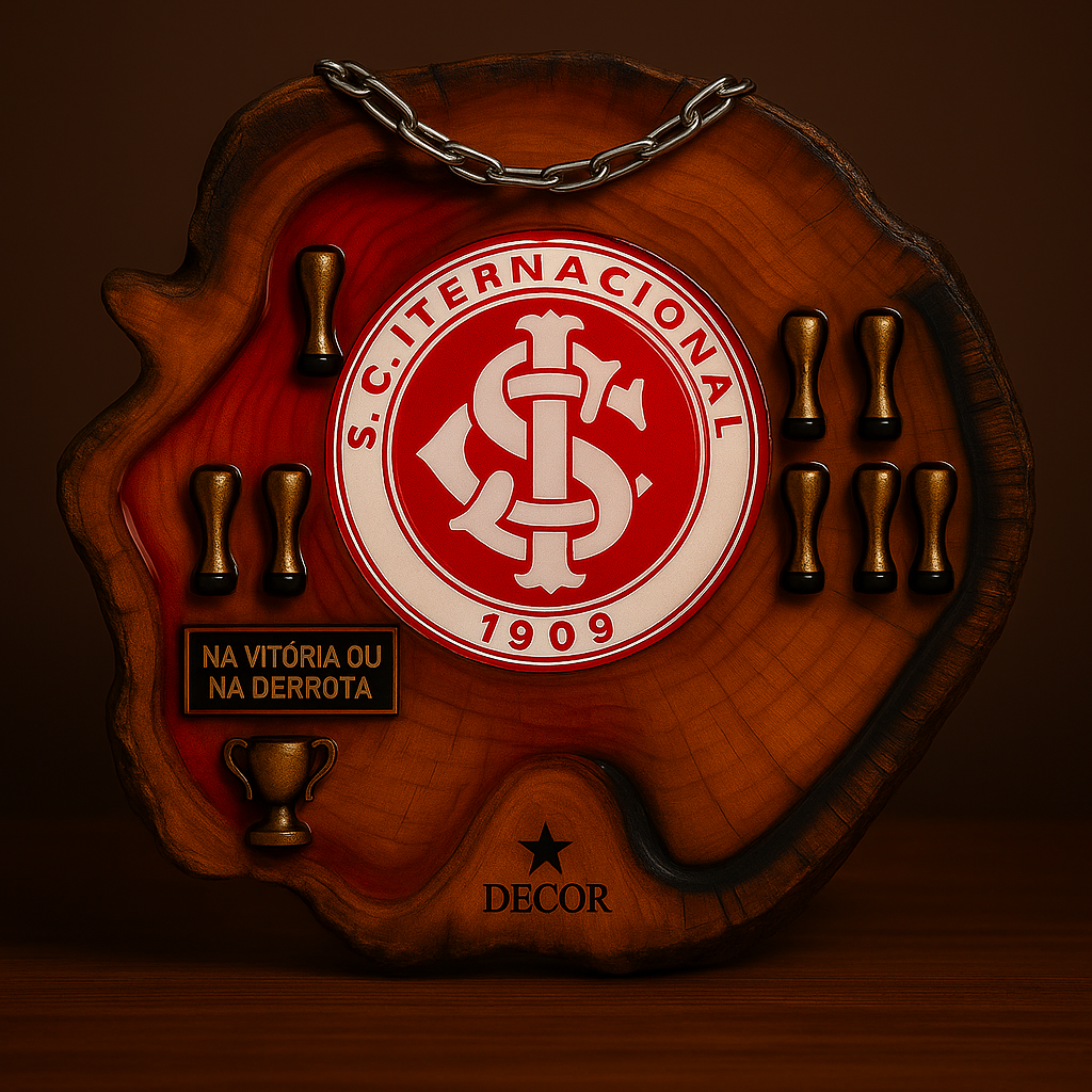 Tábua Rústica do Internacional + Kit Churrasqueiro