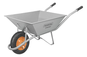 Kit Carrinho De Mão Extra Forte 65L Carriola + Pa de bico + Enxada + Cavadeira