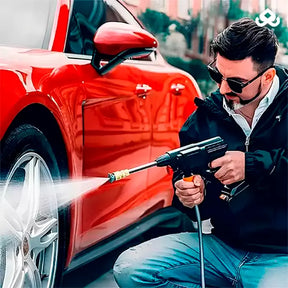 Lavadora de Pressão Portátil Sem Fios + Mangueira de 5M de Brinde - PowerWash™