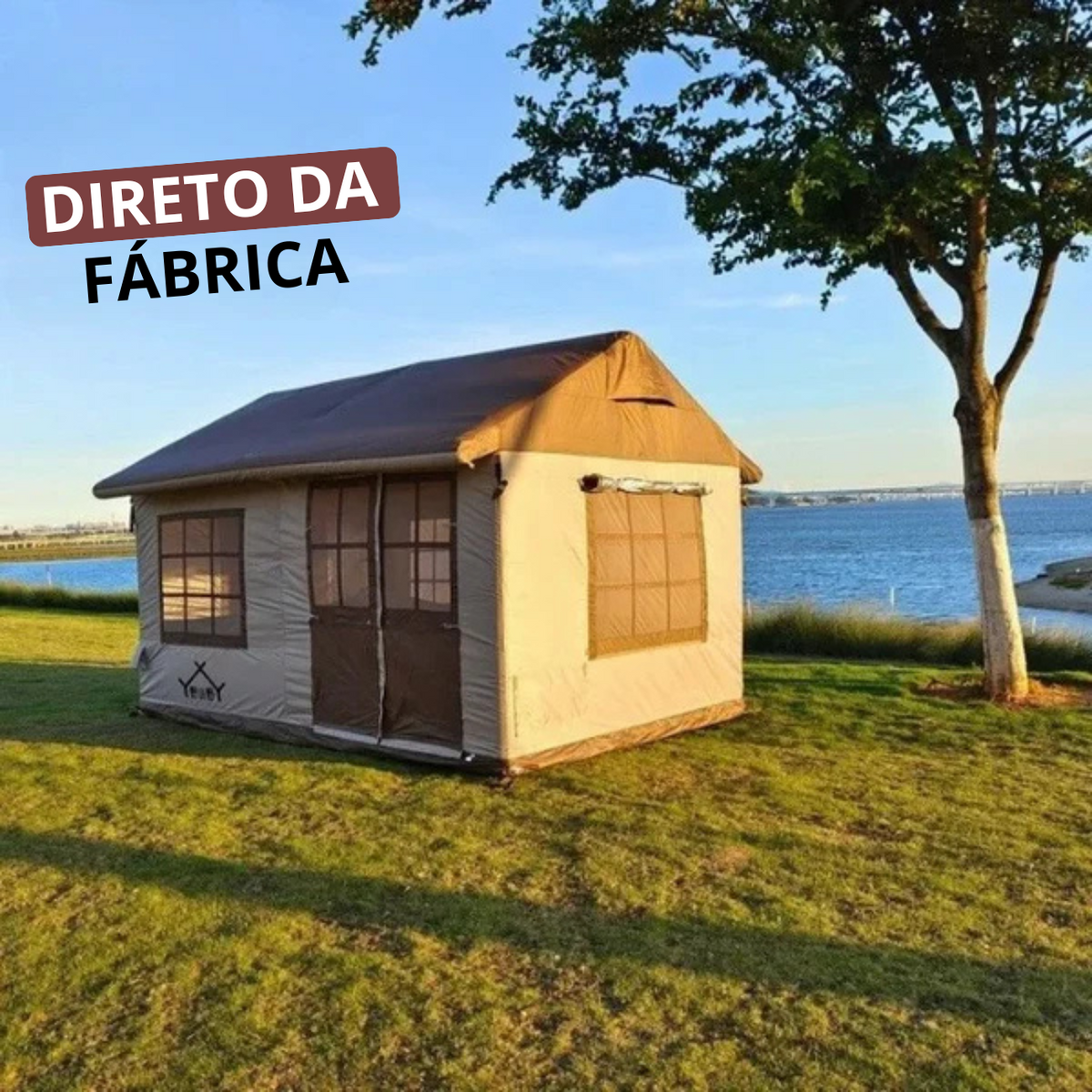 Barraca de Camping inflavel Premium - Direto da Fabrica