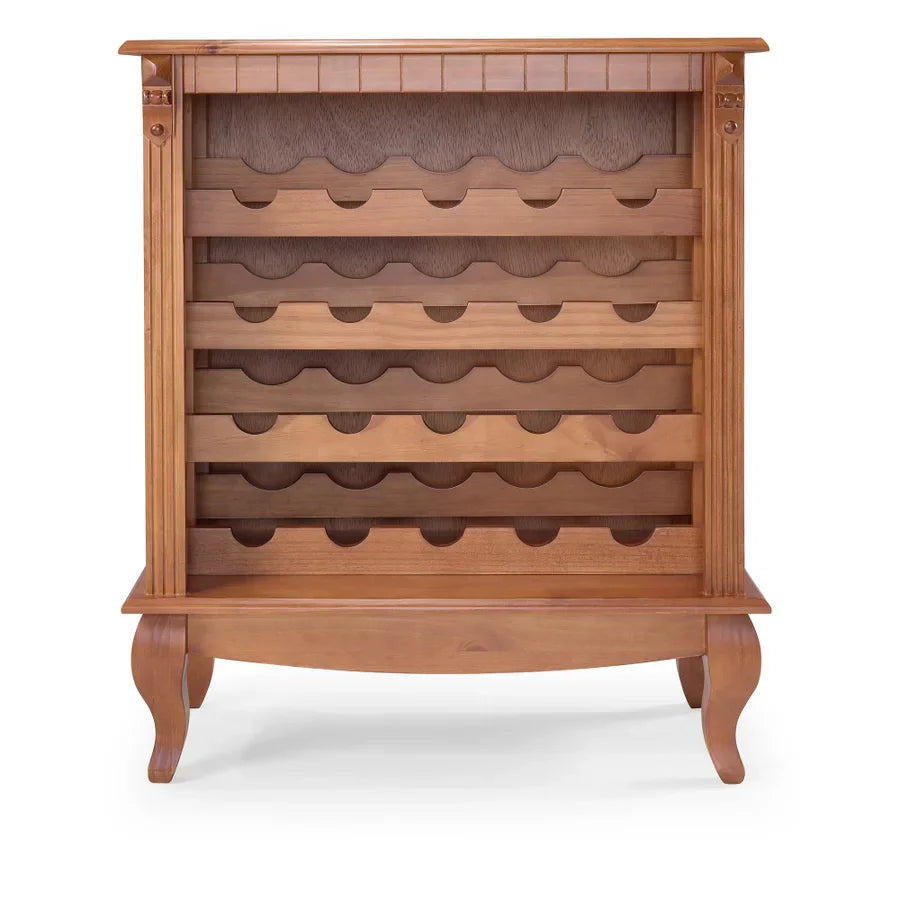 Adega para Vinhos Verona em Madeira Maciça de Taeda para 20 Garrafas